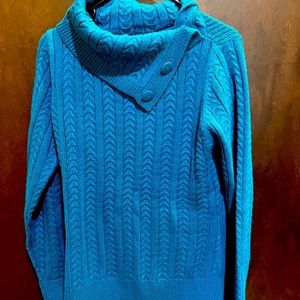 Women’s cowlneck sweater size medium